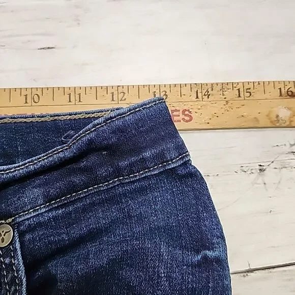 Wrangler Wrangler Vintage Boot Lagoon Jean Denim 18 Slim 26in W - Picture 9 of 12